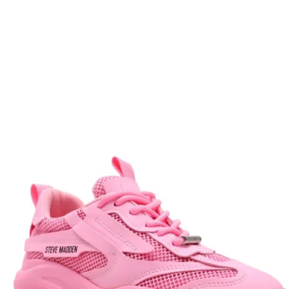 Steve Madden Vibrant Pink Sneakers